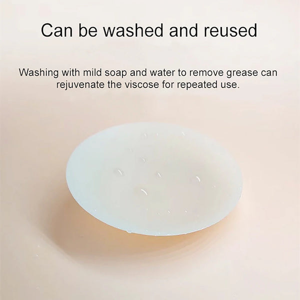 Round Adhesive Reusable Invisible Silicone Nipple Covers