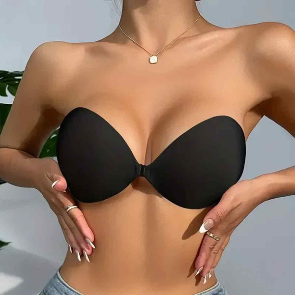 Front Clasp Silicone Contour Bra