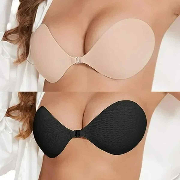 Front Clasp Silicone Contour Bra