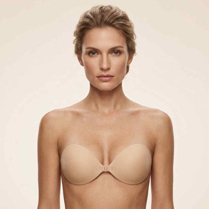 Front Clasp Silicone Contour Bra