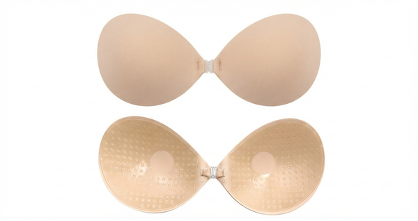 Front Clasp Silicone Contour Bra