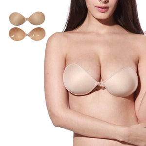 Front Clasp Silicone Contour Bra