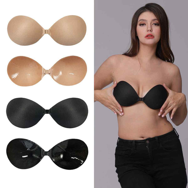 Front Clasp Silicone Contour Bra