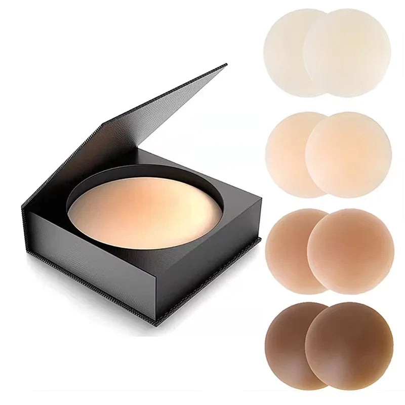 Adhesive Silicone Nipple Covers for Dresses | Invisible No-Show Coverage