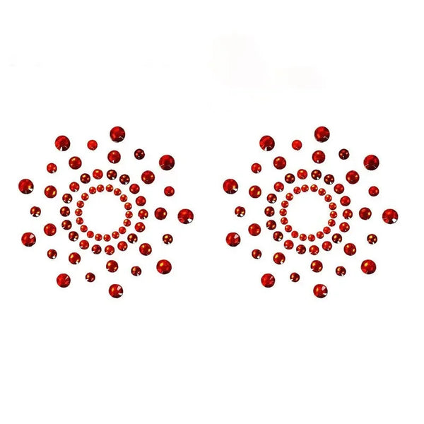 Rhinestone Adhesive Nipple Covers for Women