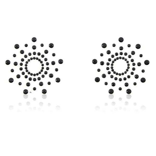 Rhinestone Adhesive Nipple Covers for Women