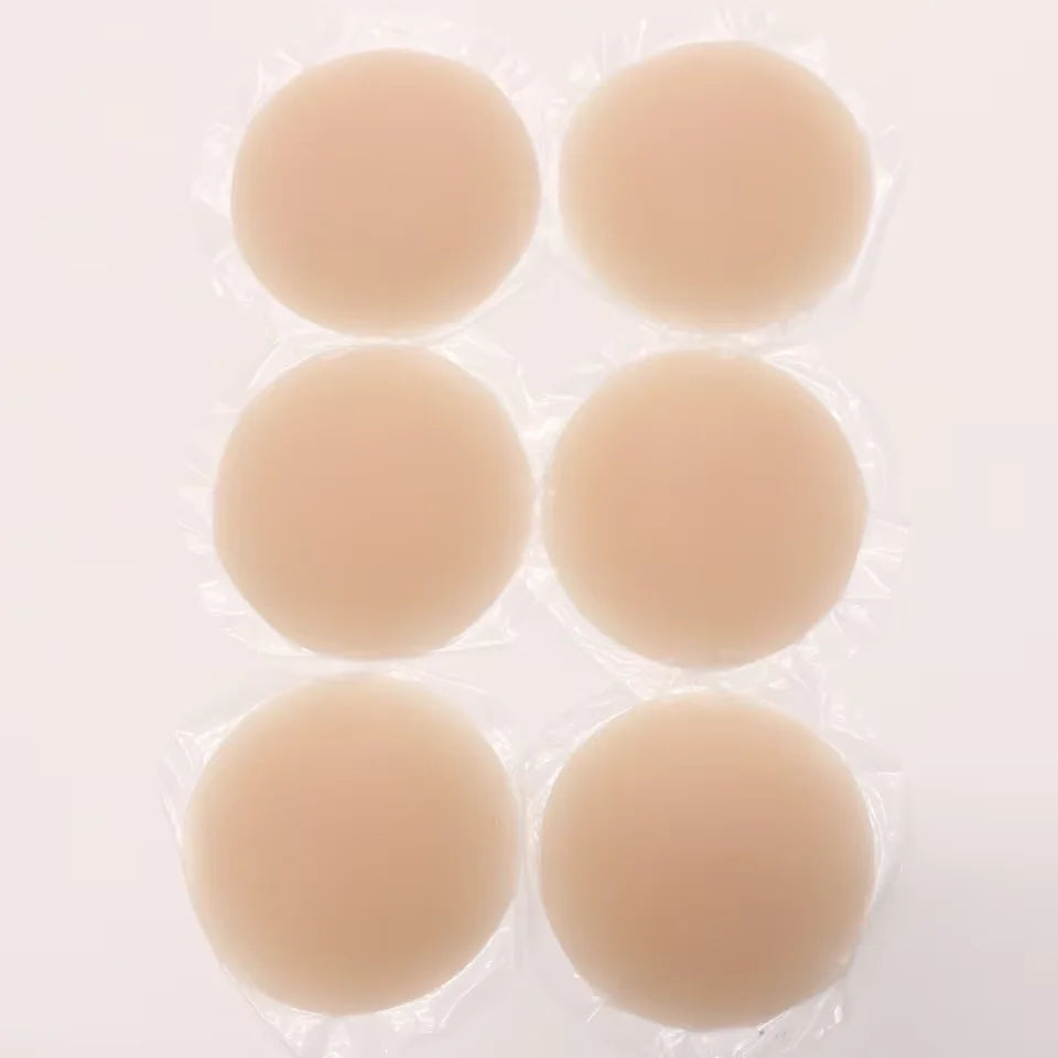 Adhesive Silicone Nipple Covers for Dresses | Invisible No-Show Coverage