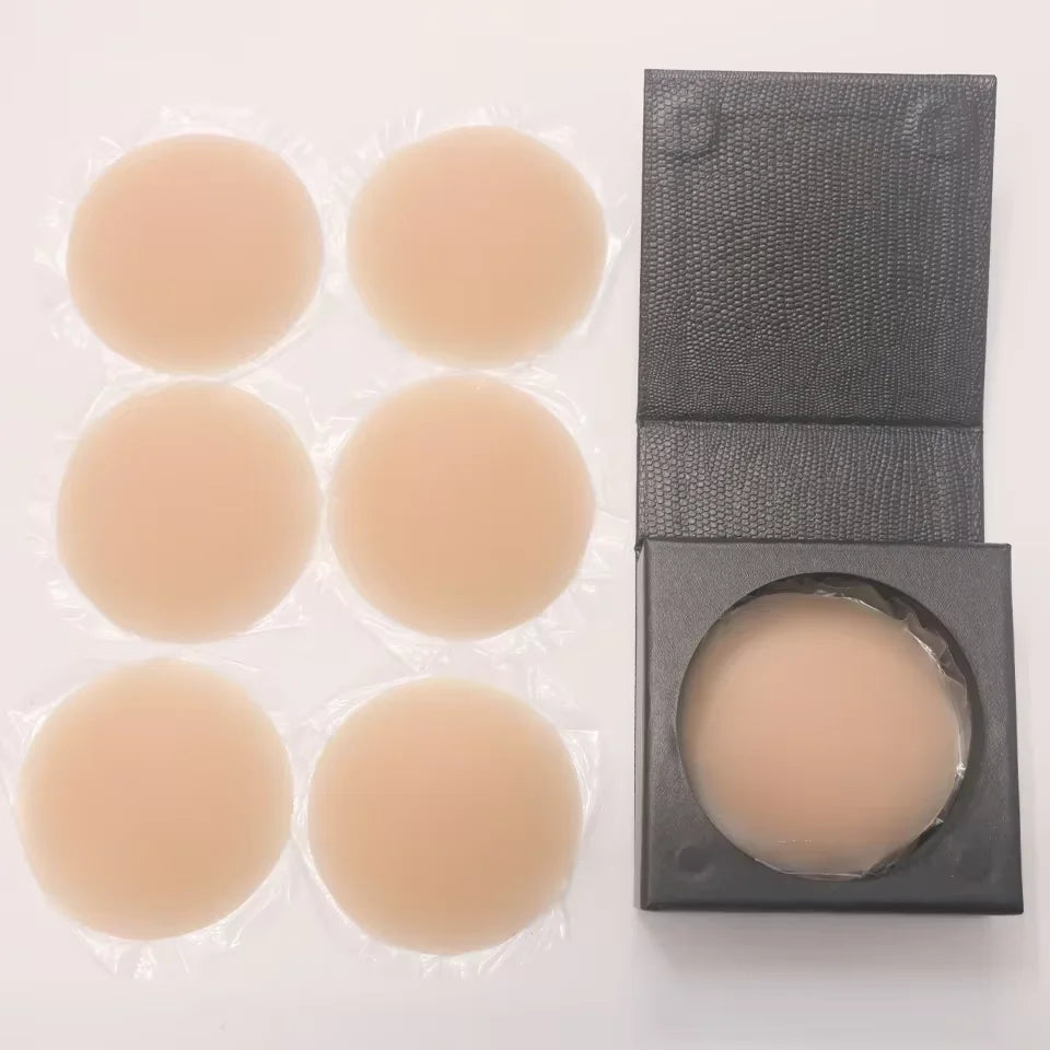 Adhesive Silicone Nipple Covers for Dresses | Invisible No-Show Coverage