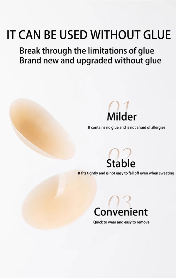 Invisible & Extra Thick Silicone Nipple Covers