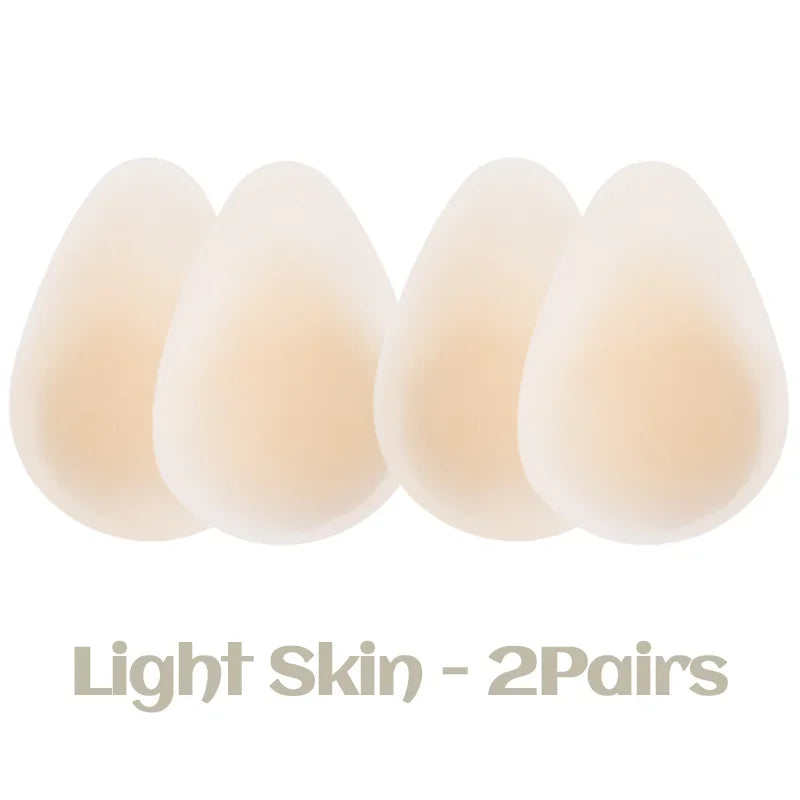 Ultra Thin Invisible Silicone Breast Covers | Waterproof Lift & Coverage