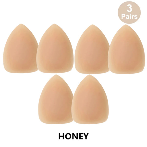 Triangle Adhesive Reusable Silicone Nipple Covers