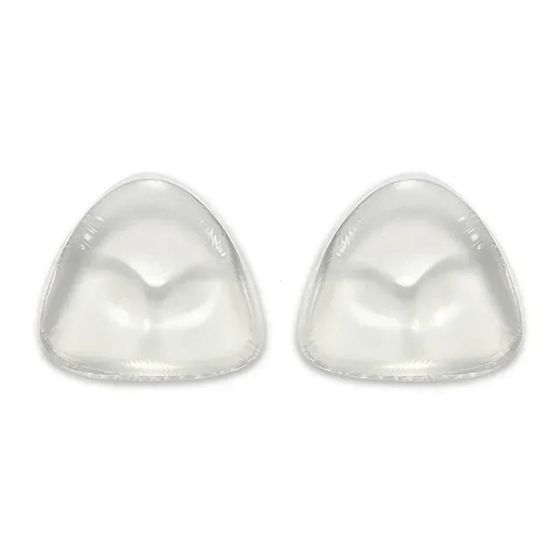 Thick Silicone Push Up Bra Inserts | Invisible Breast Enhancer Pads