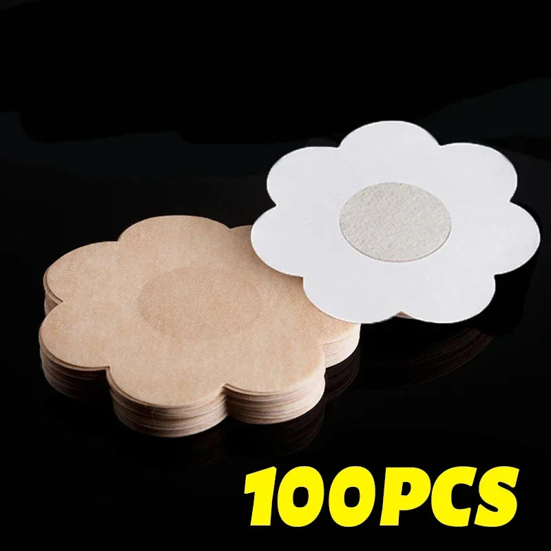 Disposable Adhesive Nipple Covers Bulk Pack | Single-Use Invisible Coverage