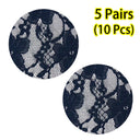 Fabric Nipple Covers Heart Cross and Star Shapes