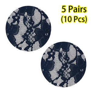Fabric Nipple Covers Heart Cross and Star Shapes