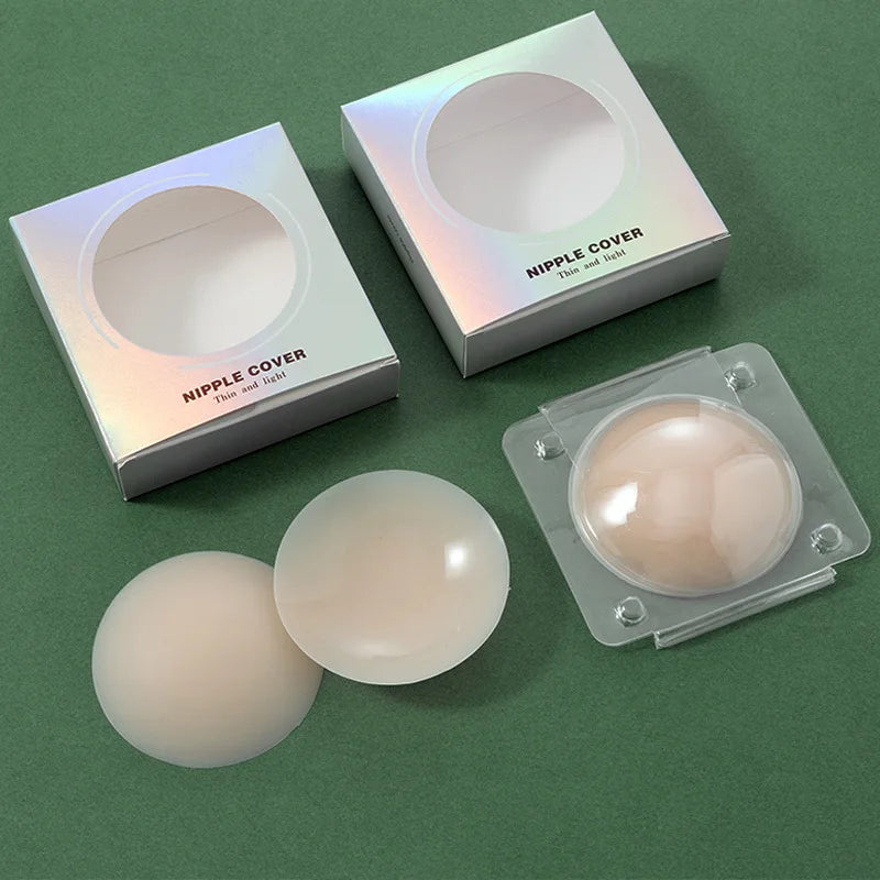 Non Adhesive Silicone Nipple Covers Women | Reusable Invisible Coverage