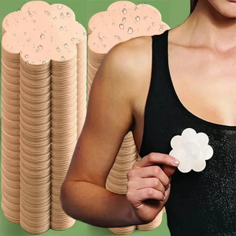 Disposable Fabric Nipple Covers for Women | Invisible Single-Use Coverage