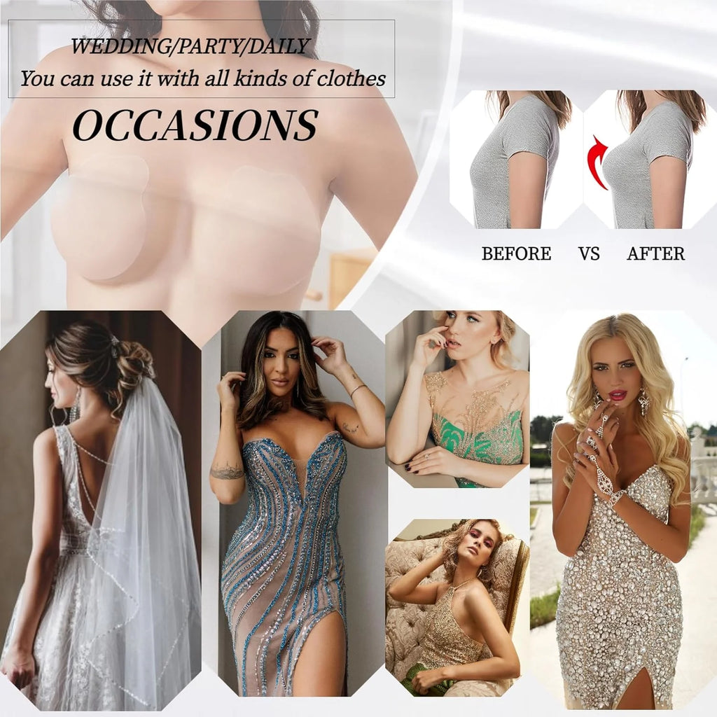 Adhesive Lifting Silicone Nipple Covers