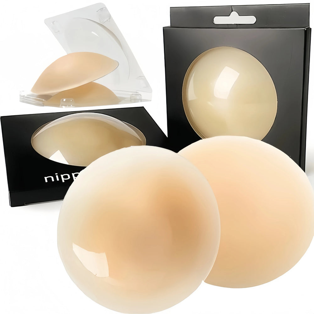 Round Non Adhesive Waterproof Silicone Nipple Covers for Everyday Wear