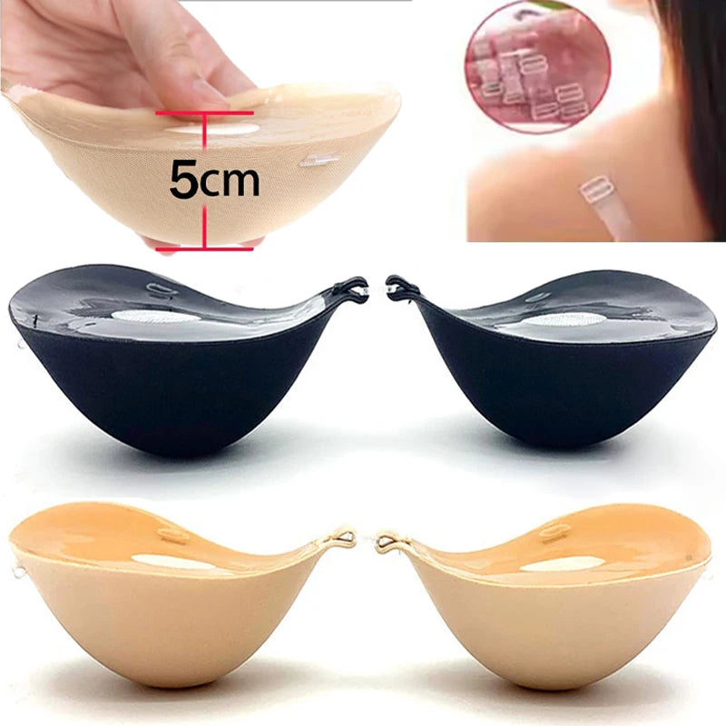 Thick Waterproof Silicone Bra Lift Pads