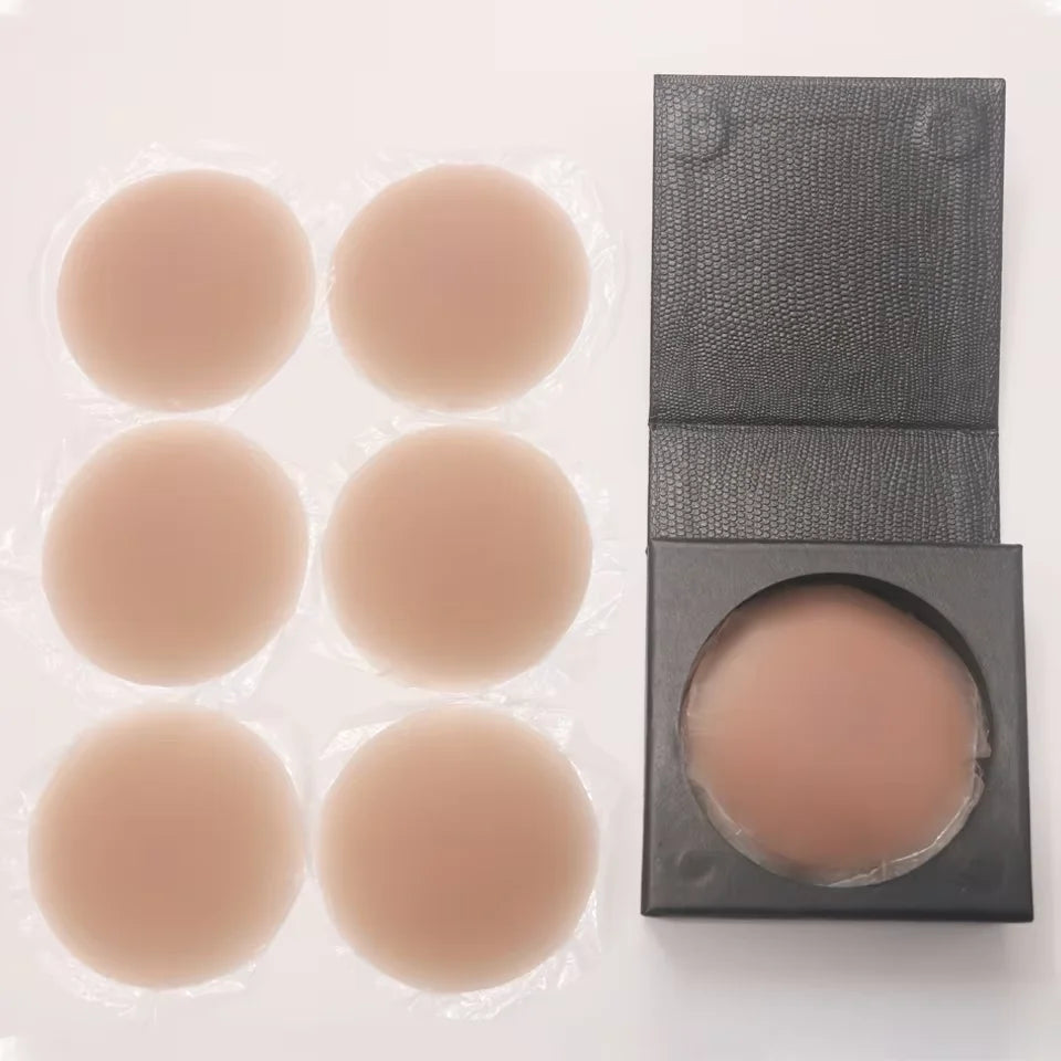 Adhesive Silicone Nipple Covers for Dresses | Invisible No-Show Coverage