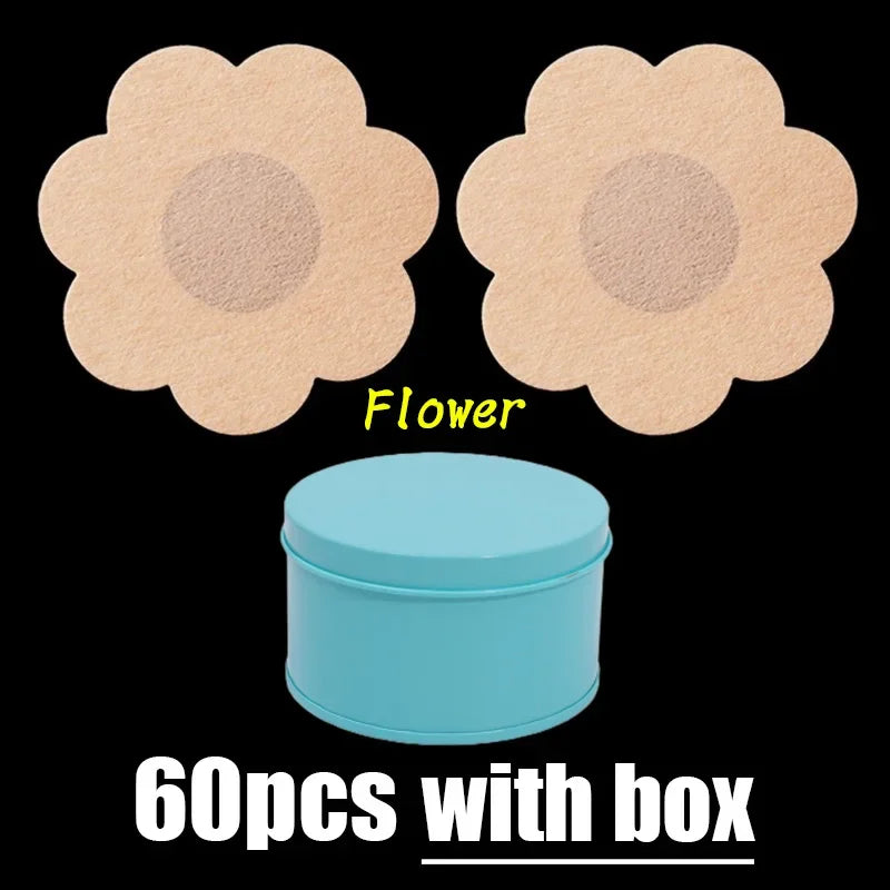 Disposable Breast Lift Nipple Covers Pack | Invisible Single-Use Coverage