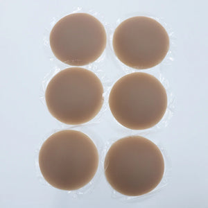 Round Adhesive Reusable Invisible Silicone Nipple Covers