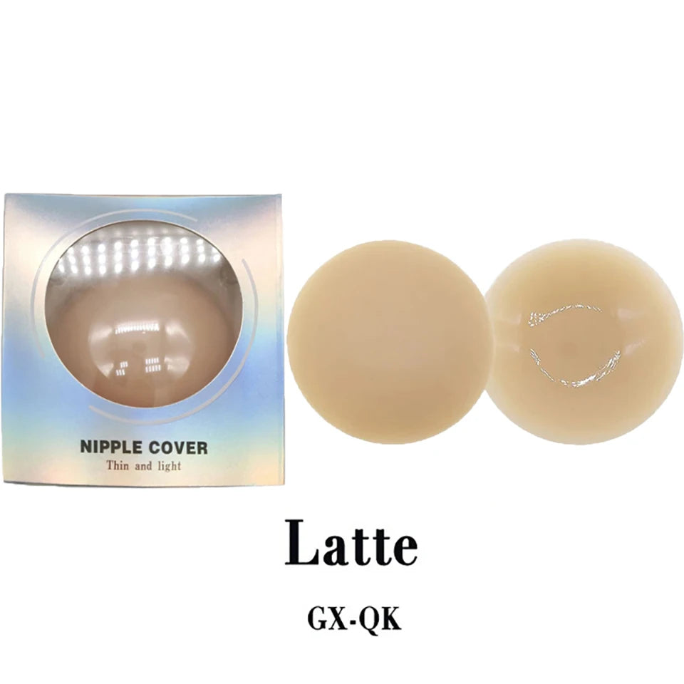 Reusable Non Adhesive Silicone Breast Covers | Invisible No-Show Coverage