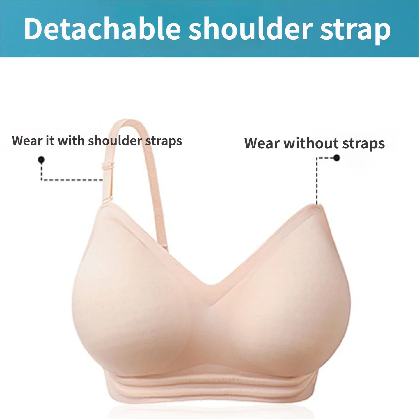 Push Up Bra Inserts Breast Enhancer Pads | Natural Lift & Volume