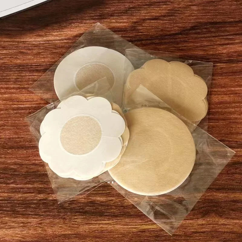 Disposable Adhesive Nipple Covers Bulk Pack | Single-Use Invisible Coverage