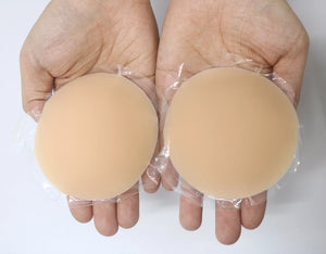 Round Adhesive Reusable Invisible Silicone Nipple Covers