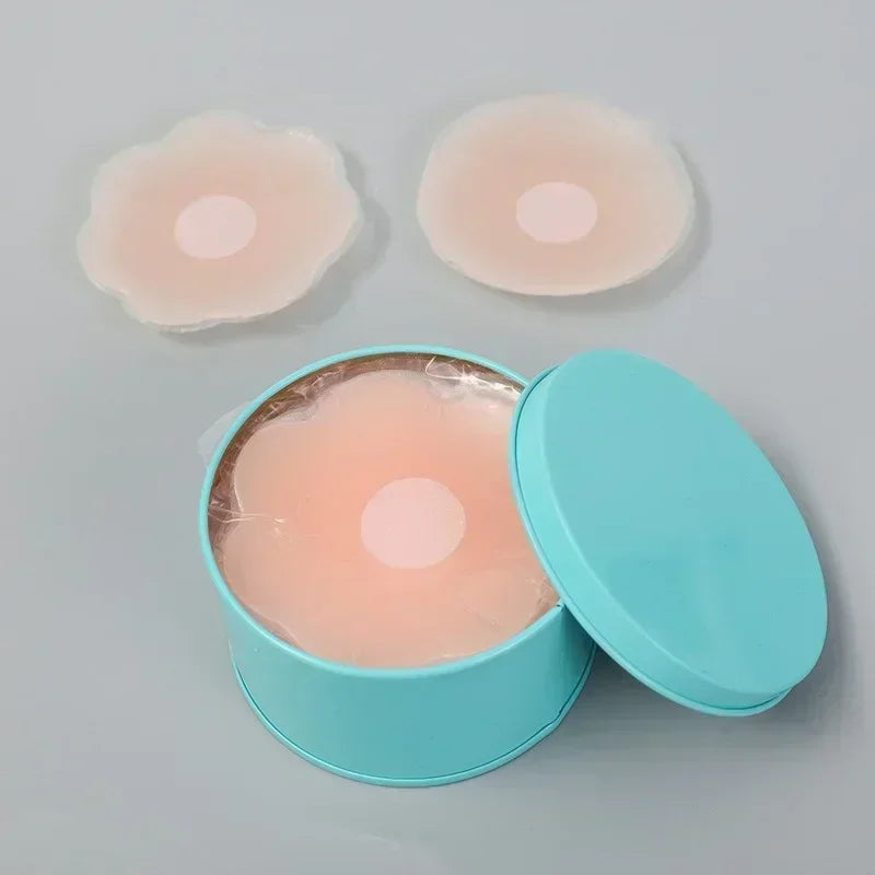 Reusable Invisible Breast Petals Strapless Bra | Silicone Nipple Covers Women
