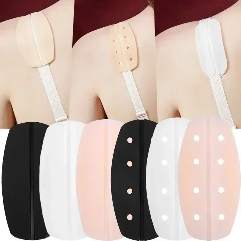Soft Silicone Shoulder Cushion Bra Pads | Anti-Slip Bra Strap Cushions