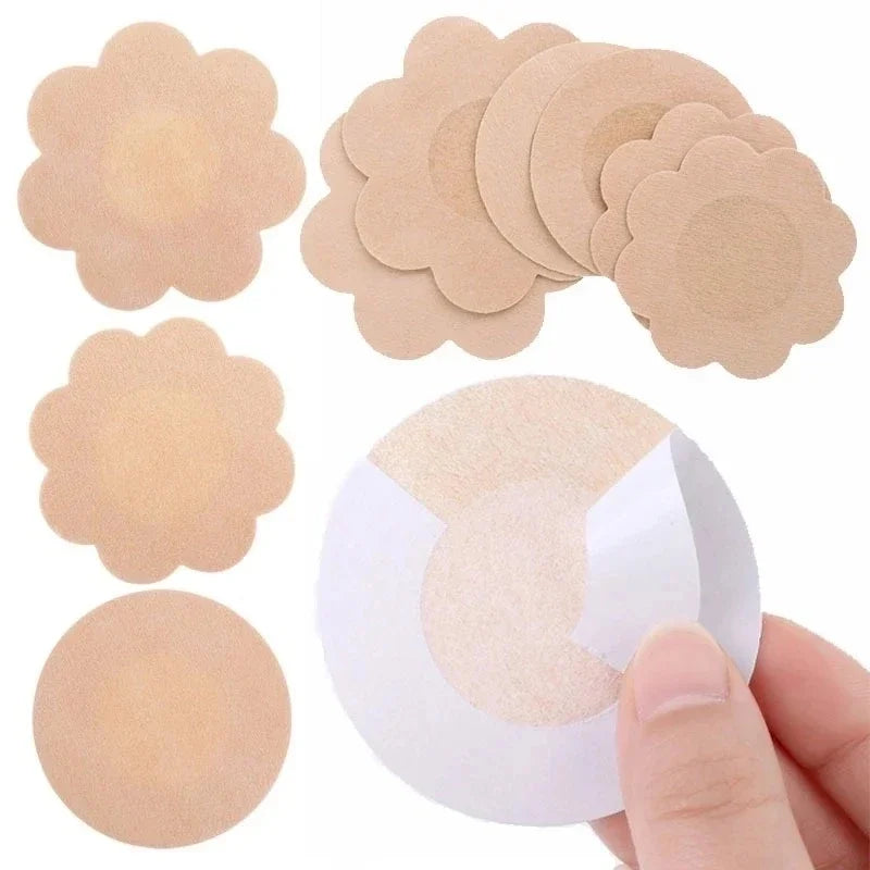Disposable Breast Lift Nipple Covers Pack | Invisible Single-Use Coverage