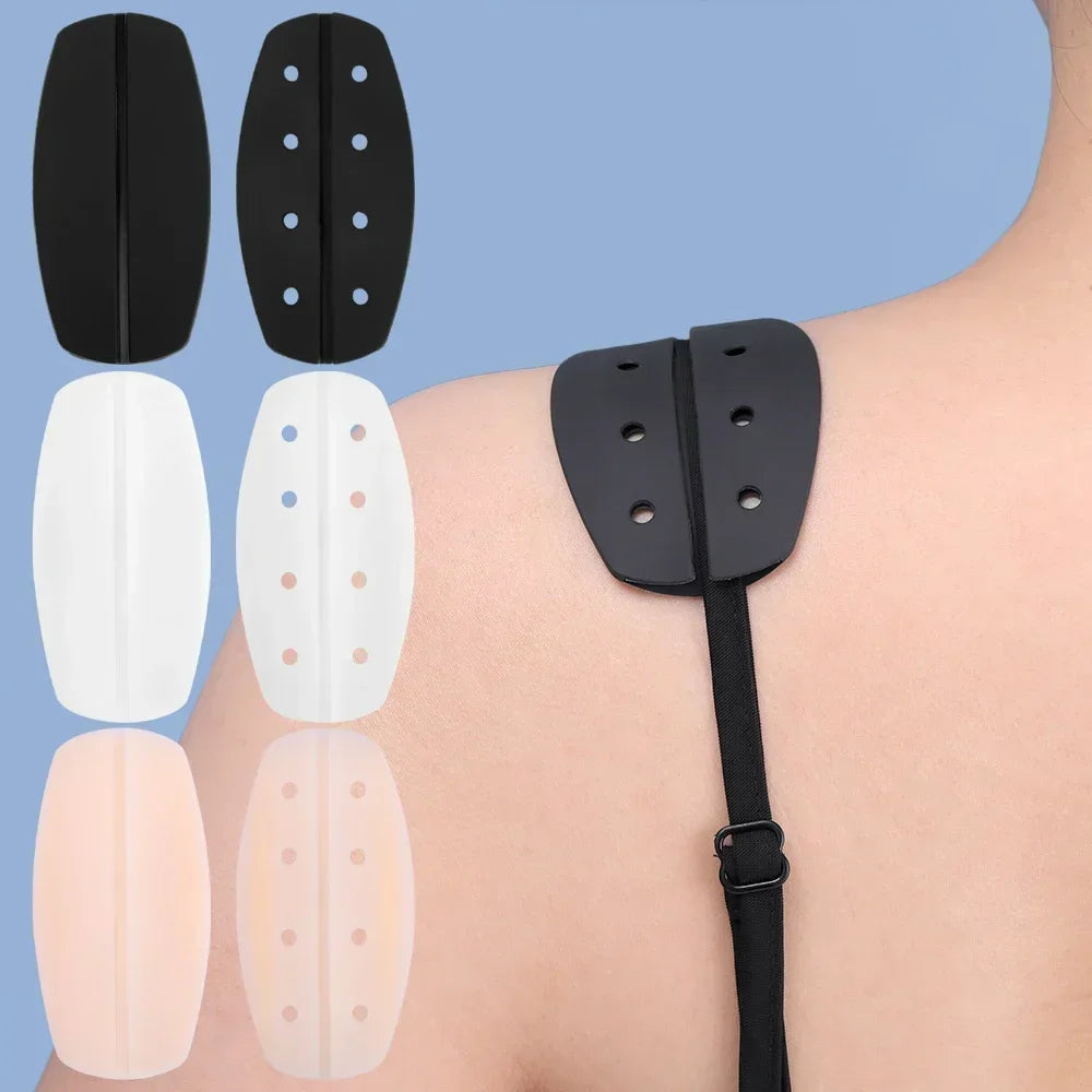 Soft Silicone Shoulder Cushion Bra Pads | Anti-Slip Bra Strap Cushions