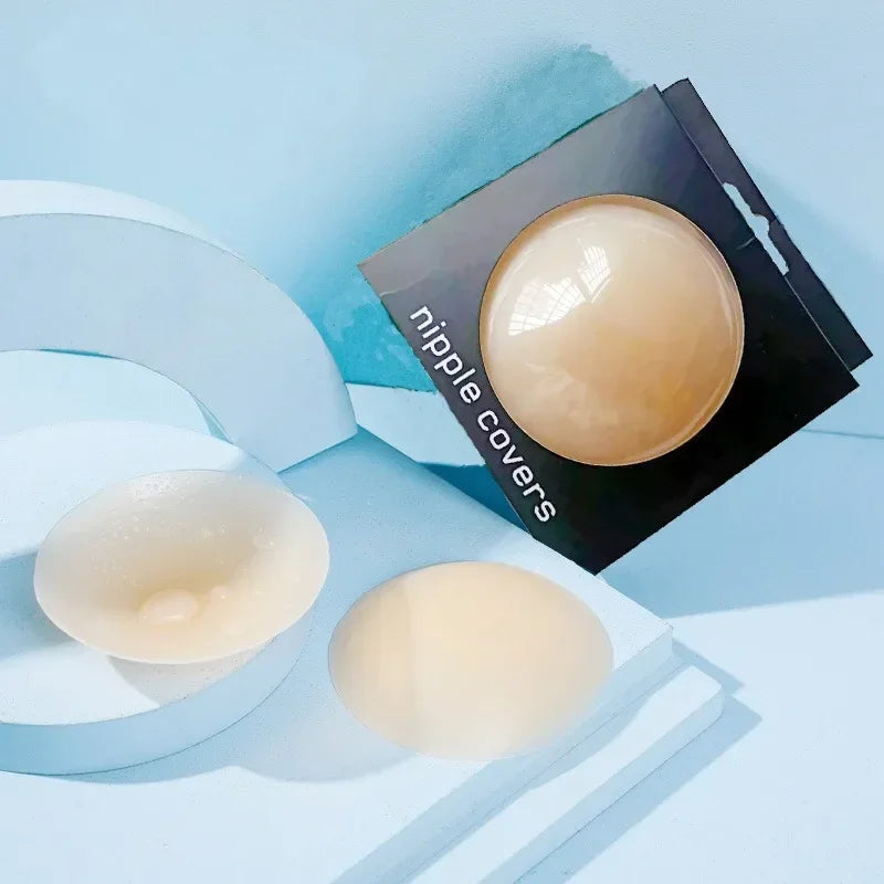 Large Size Reusable Silicone Nipple Covers Women | Extra Coverage Breast Petals