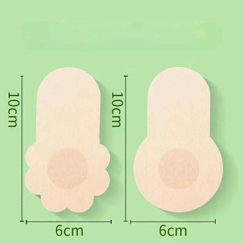 Invisible Breast Lift Tape with Covers | Nude Adhesive Lift & Coverage Set