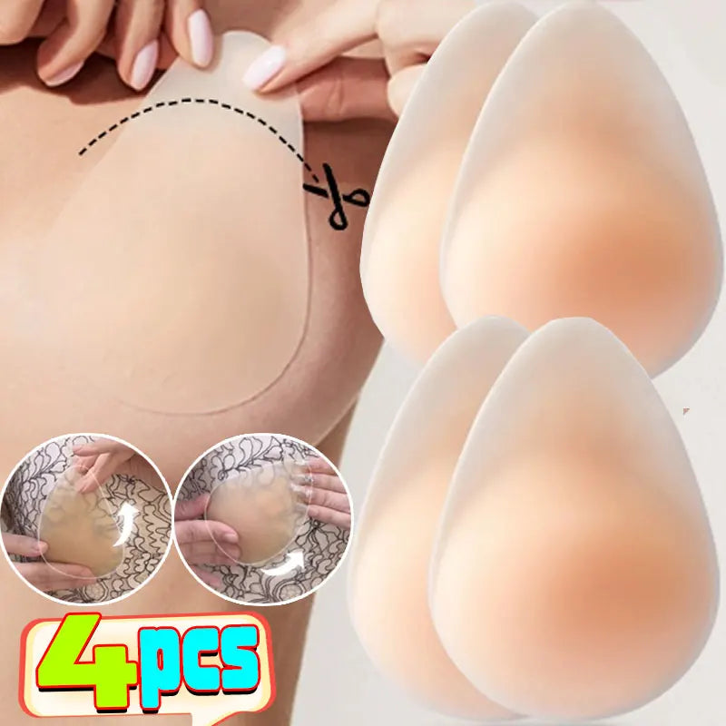Teardrop Adhesive Silicone Nipple Covers