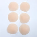 Round Adhesive Reusable Invisible Silicone Nipple Covers