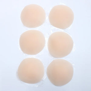 Round Adhesive Reusable Invisible Silicone Nipple Covers