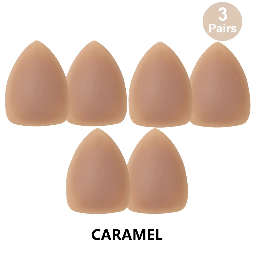 Triangle Adhesive Reusable Silicone Nipple Covers