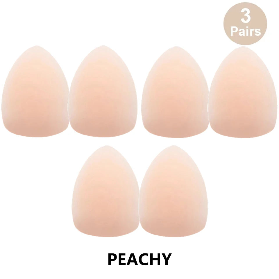 Triangle Adhesive Reusable Silicone Nipple Covers