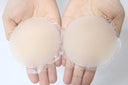 Round Adhesive Reusable Invisible Silicone Nipple Covers