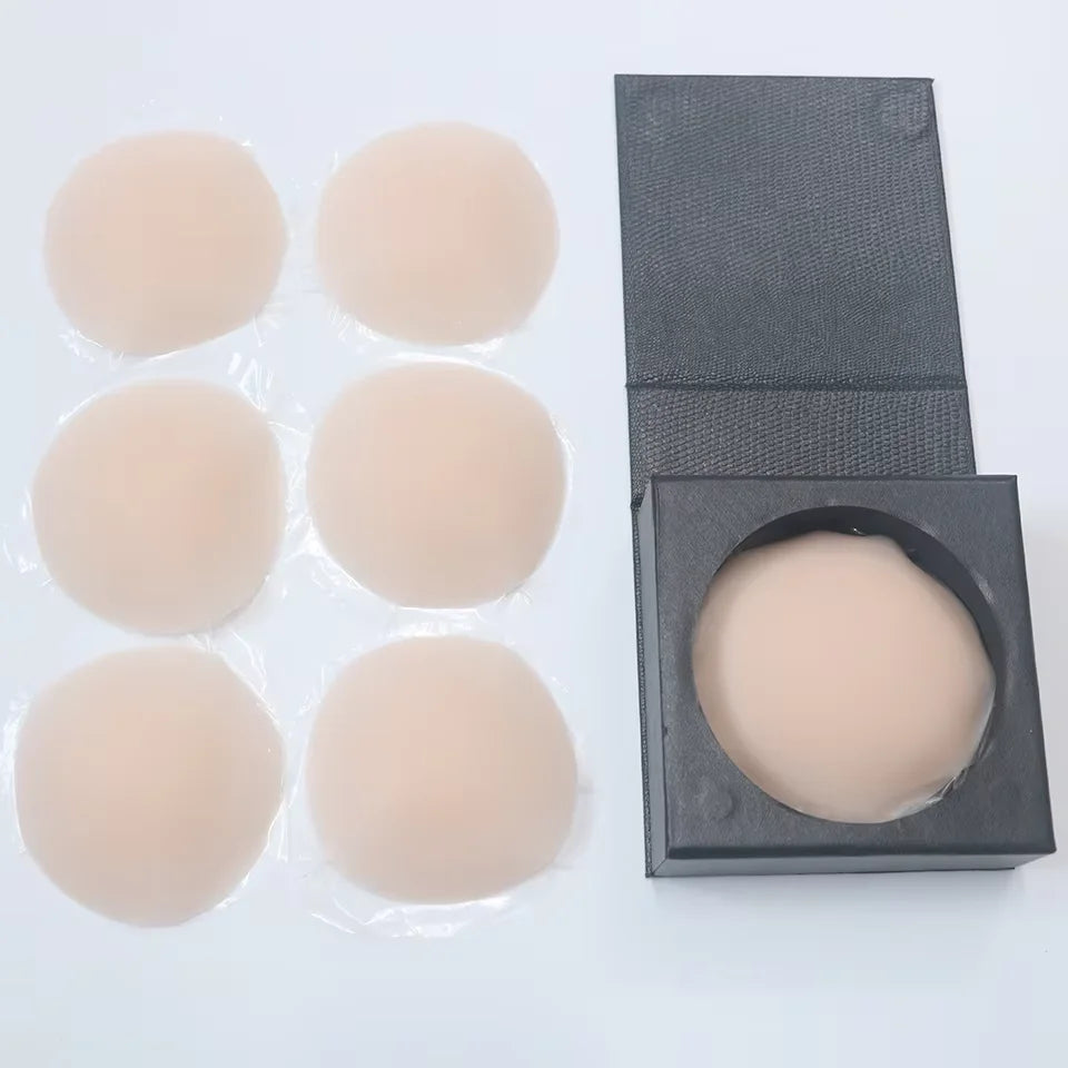 Adhesive Silicone Nipple Covers for Dresses | Invisible No-Show Coverage