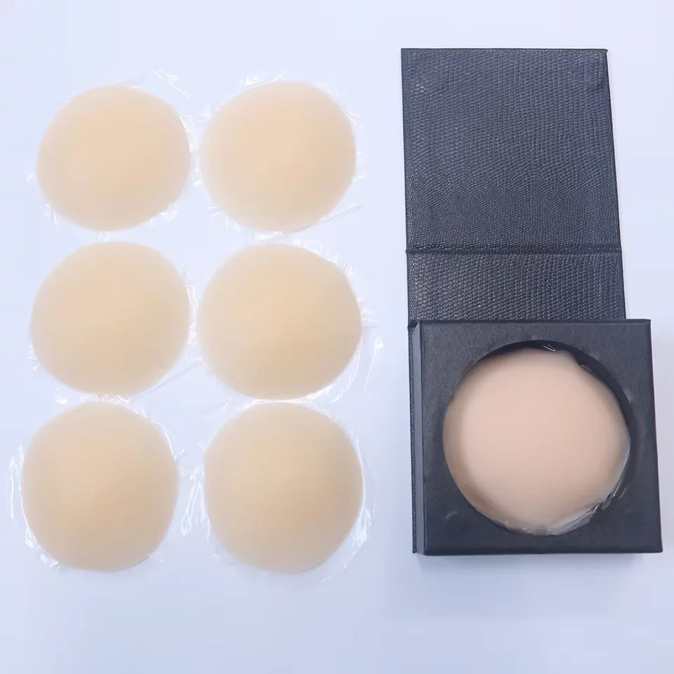 Adhesive Silicone Nipple Covers for Dresses | Invisible No-Show Coverage