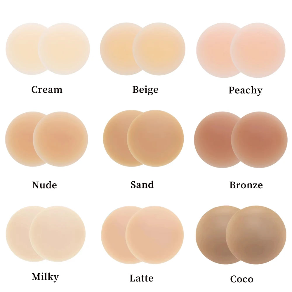 Reusable Silicone Nipple Covers Multi Pack | Invisible No-Show Coverage