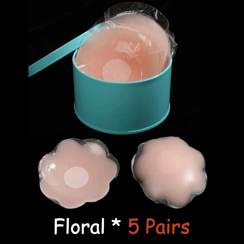 Reusable Push Up Nipple Covers Set | Invisible Lift & Seamless Coverage