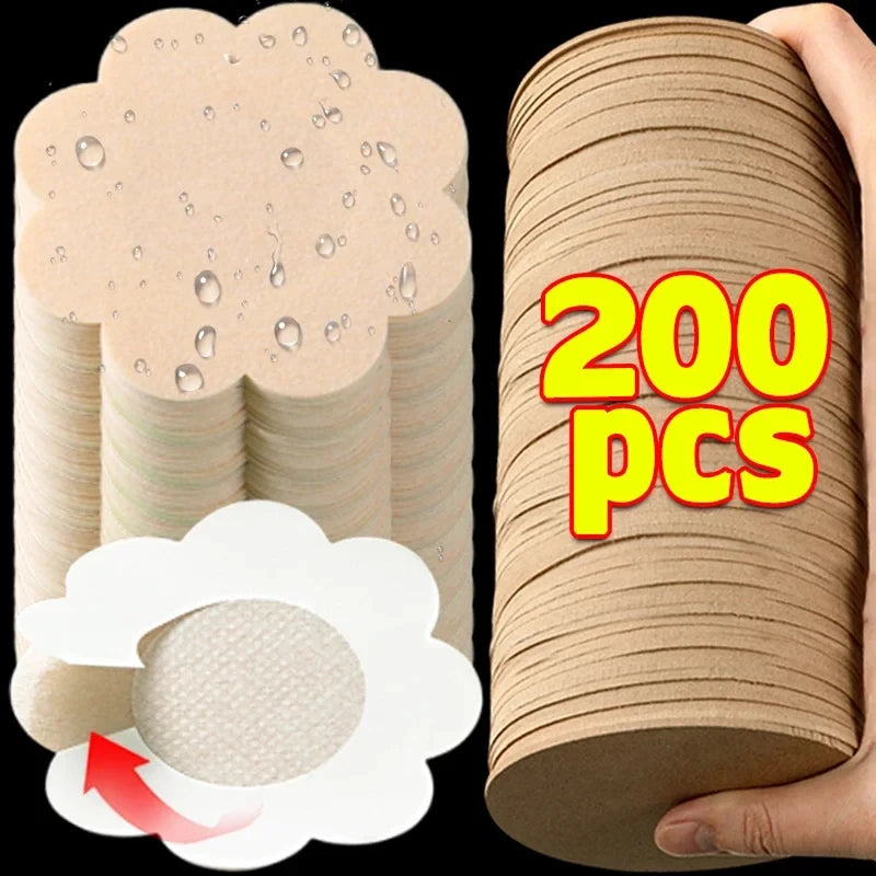 Disposable Adhesive Nipple Covers Bulk Pack | Single-Use Invisible Coverage