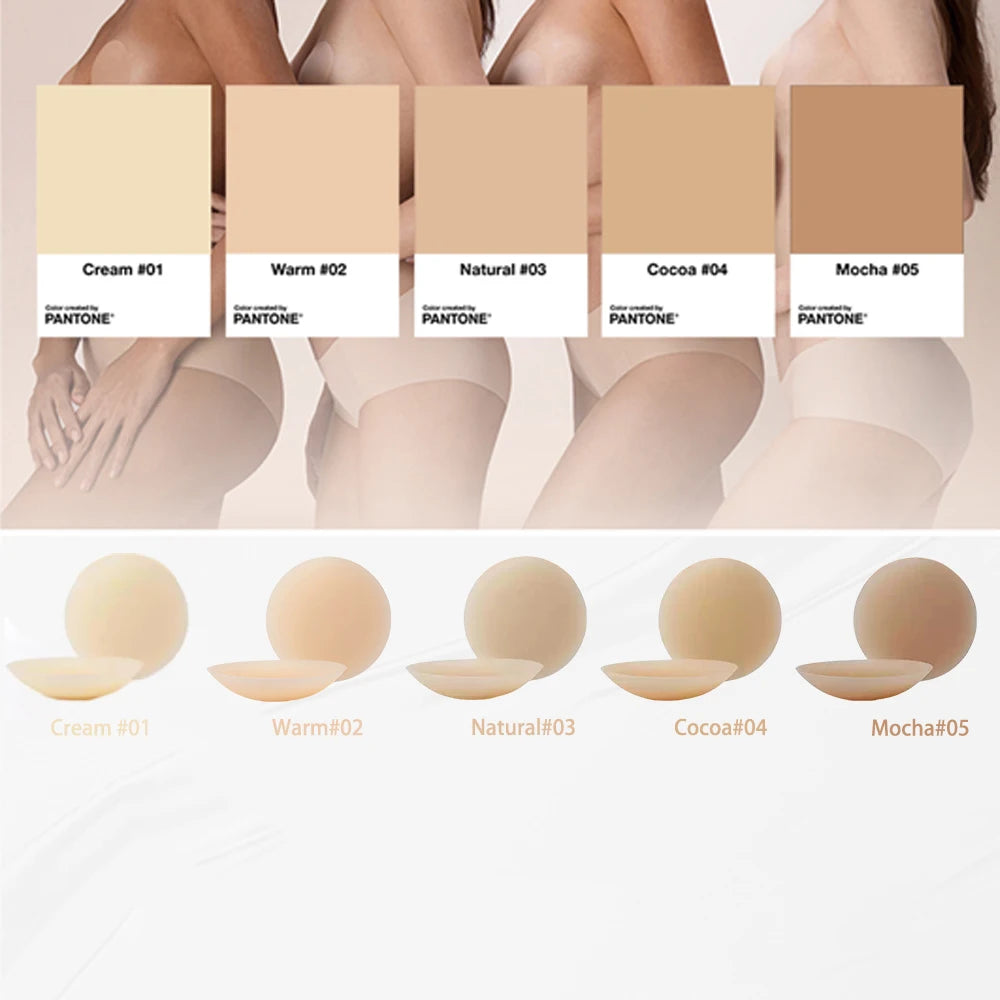 Invisible Silicone Nipple Covers for Dresses | Reusable No-Show Coverage