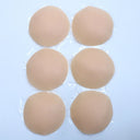 Round Adhesive Reusable Invisible Silicone Nipple Covers